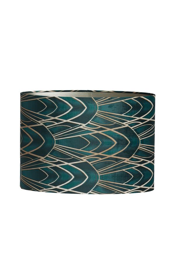 Tiara Kap ovaal recht smal 45-21-32 cm groen