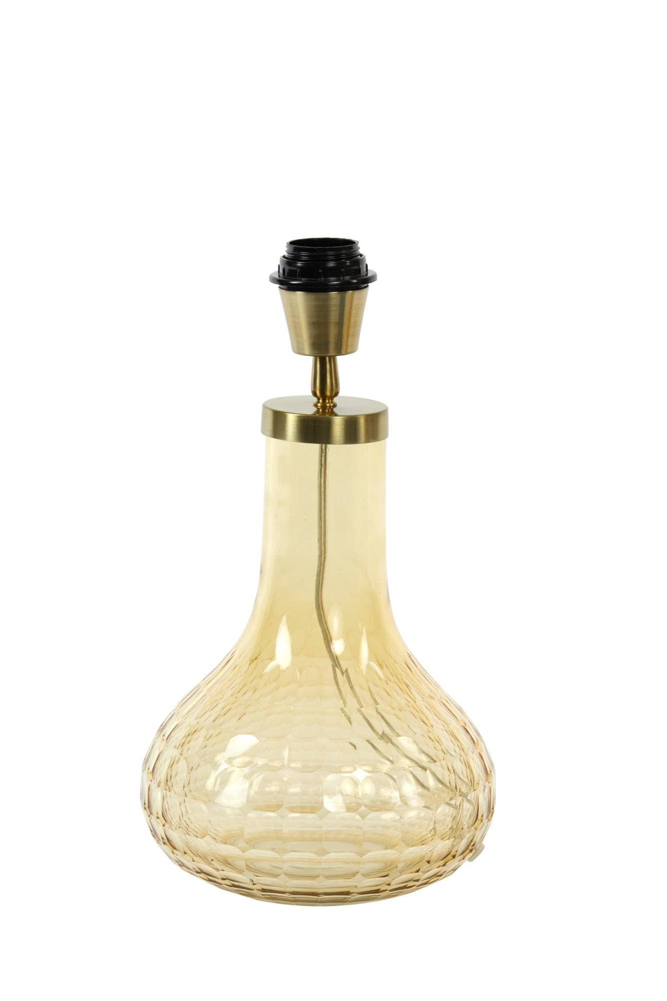 Maeko Lampvoet Ø20x36 cm glas amber