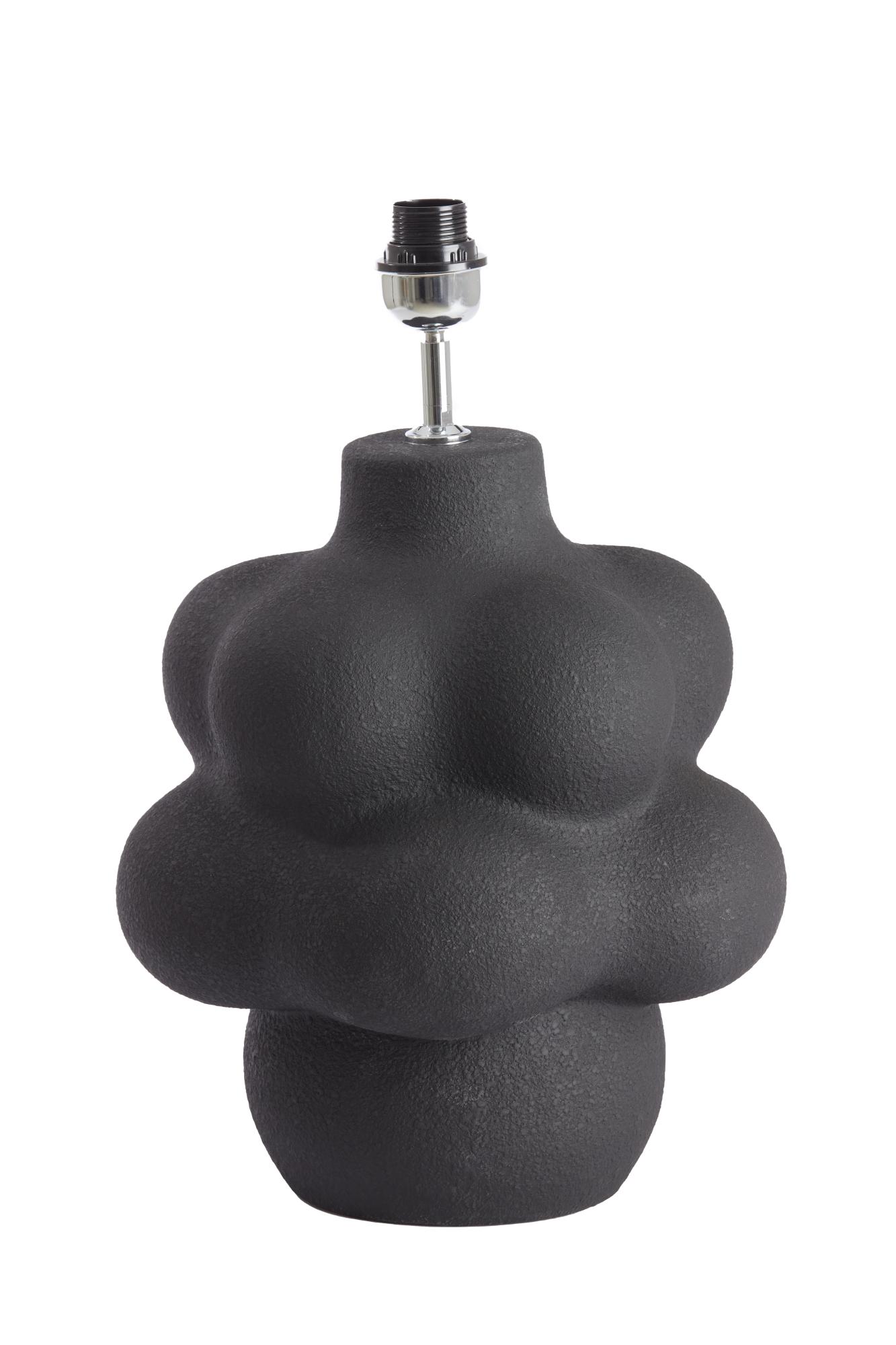 Carilo Lampvoet Ø33x50 cm keramiek mat zwart