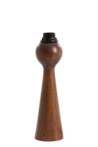 Festina Lampvoet Ø9x33 cm hout roodbruin