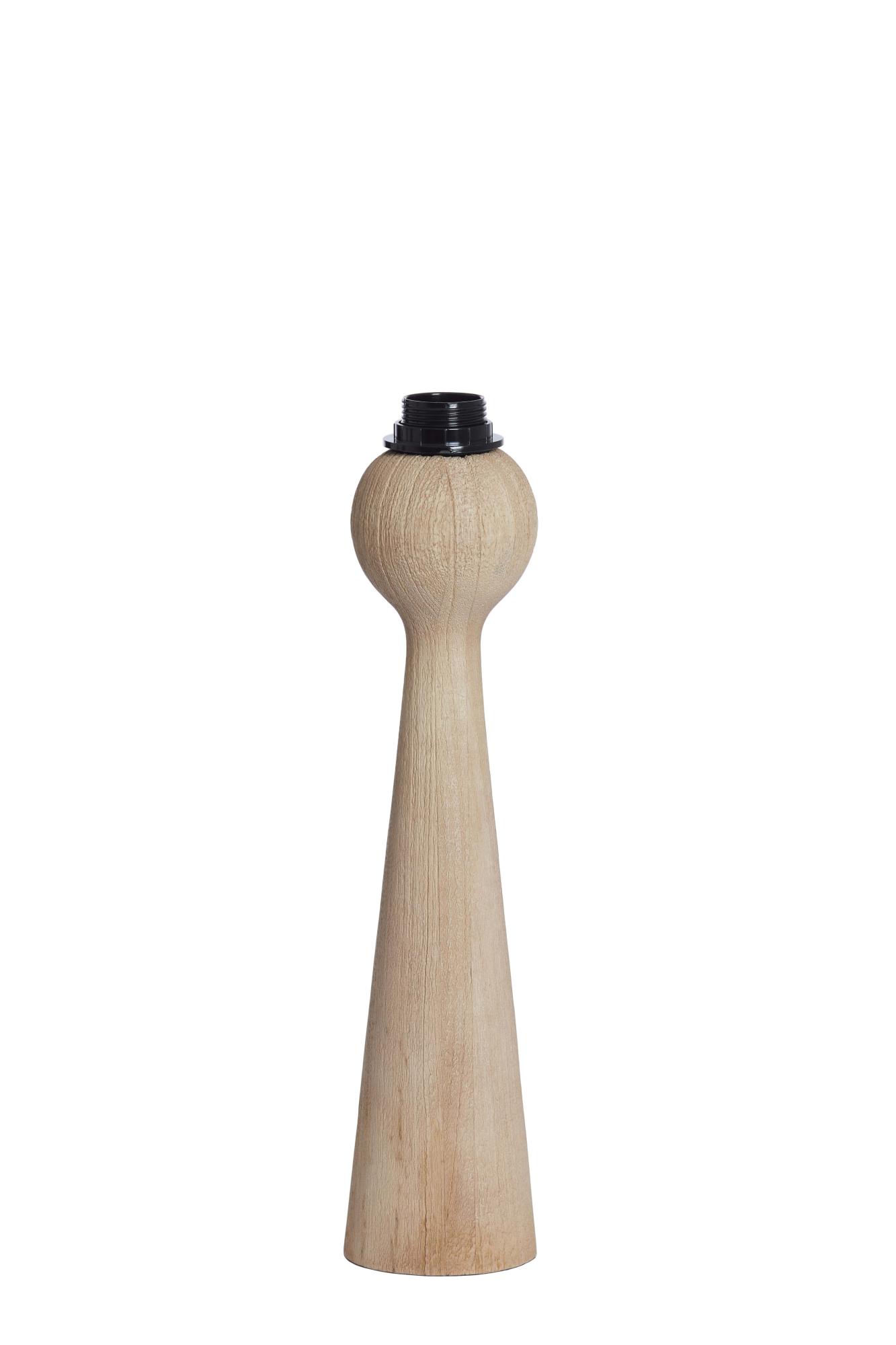 Festina Lampvoet Ø9x40 cm hout mat naturel