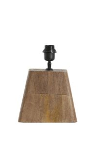 Kardan Lampvoet 22x15x19 cm hout mat bruin