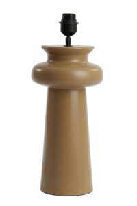 Denia Lampvoet Ø21x51 cm keramiek mat olijf groen