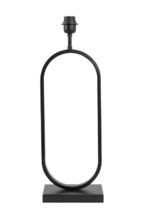 Jamiri Lampvoet 20x13x55 cm mat zwart
