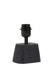 Kardan Lampvoet 11x9x19 cm hout mat zwart