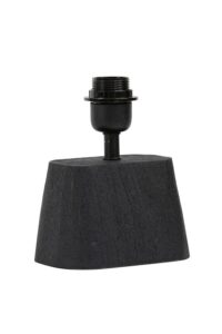 Kardan Lampvoet 16x10x21 cm hout mat zwart