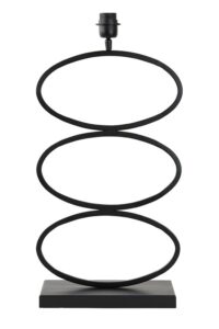Stelius Lampvoet 33x17x59 cm mat zwart