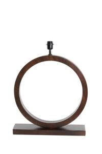 Tinar Lampvoet 51x13x64 cm hout mat roodbruin