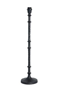 Sinhalese Lampvoet Ø15x75 cm mat zwart
