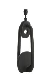 Cepos Lampvoet 25x25x58 cm mat zwart