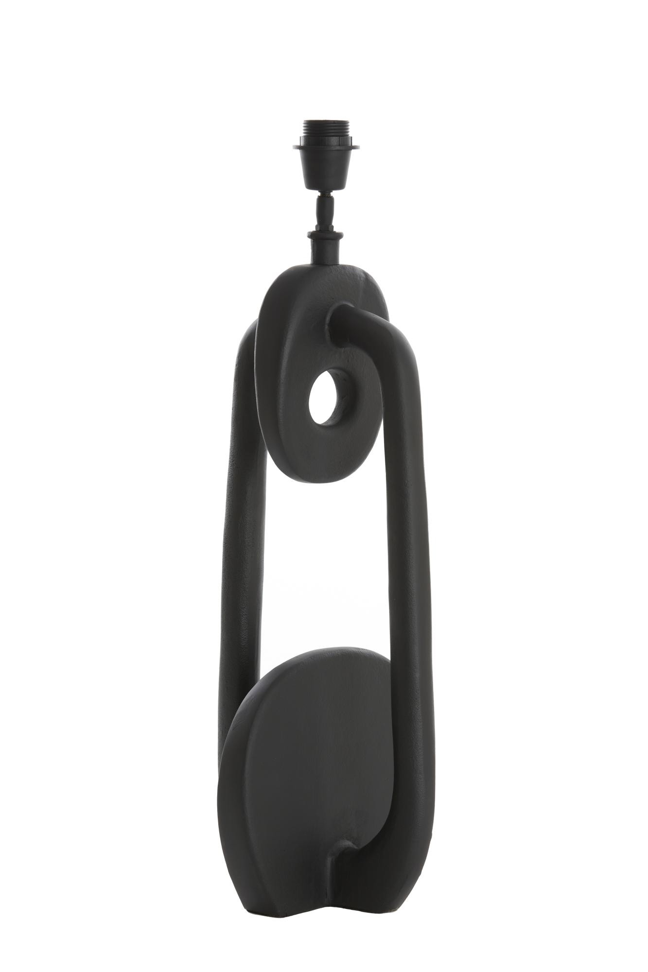 Cepos Lampvoet 25x25x58 cm mat zwart