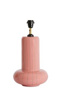 Asano Lampvoet Ø23x44 cm roze-groen