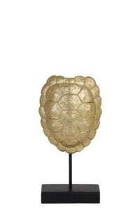 Turtle Ornament op voet 13x6