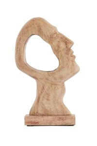 Masimo Ornament 25x9x41 cm hout naturel
