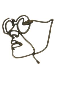 Face Wandornament 42x8