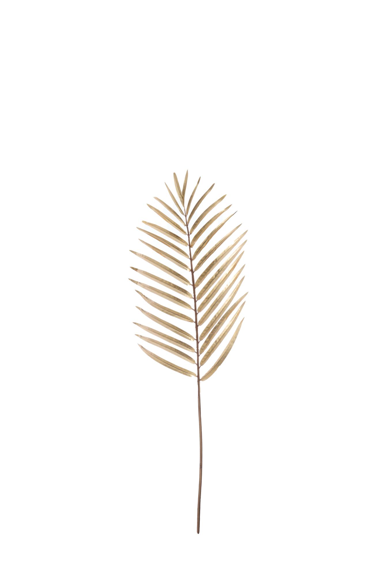 Palm Ornament 30x89 cm metallic licht goud