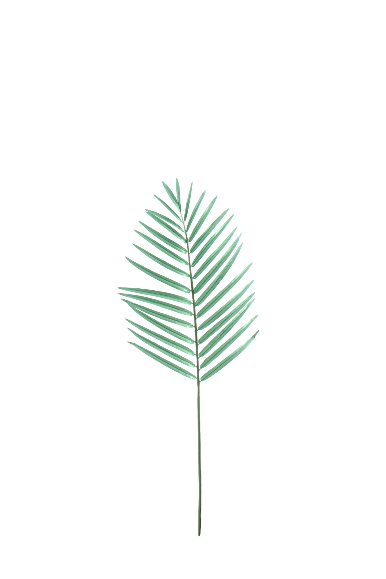 Palm Ornament 30x89 cm metallic groen