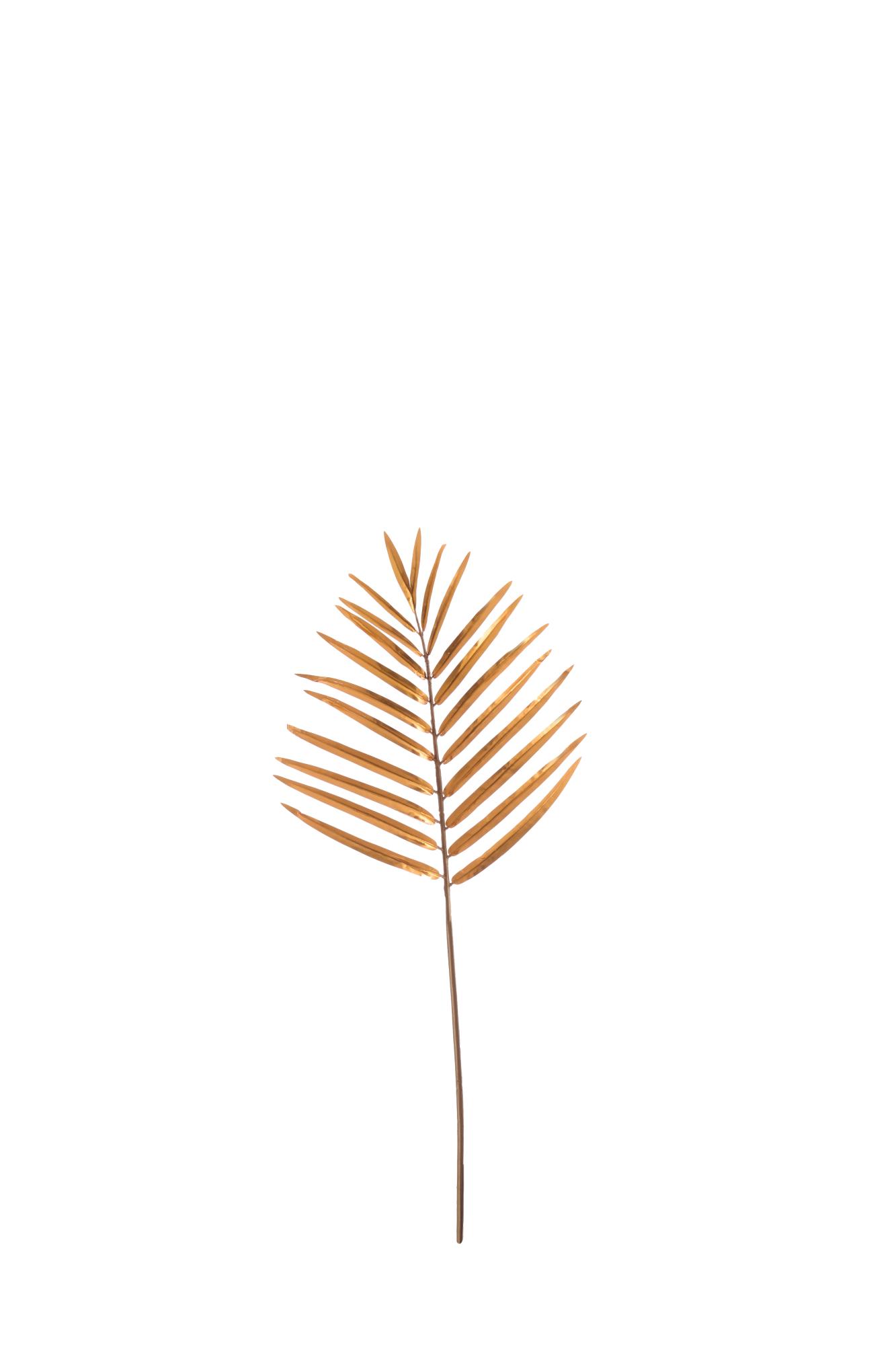 Palm Ornament 30x78 cm metallic oranje