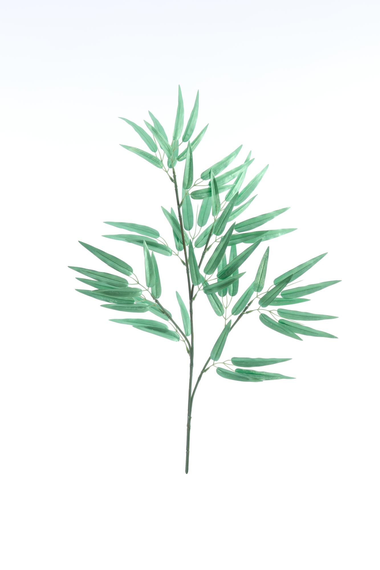Bambo Ornament 40x74 cm metallic groen