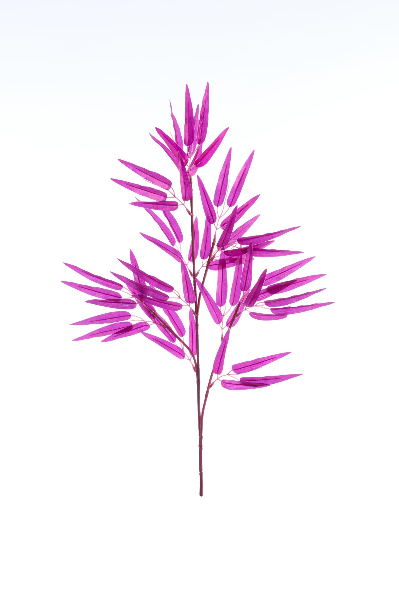 Bambo Ornament 40x74 cm metallic paars