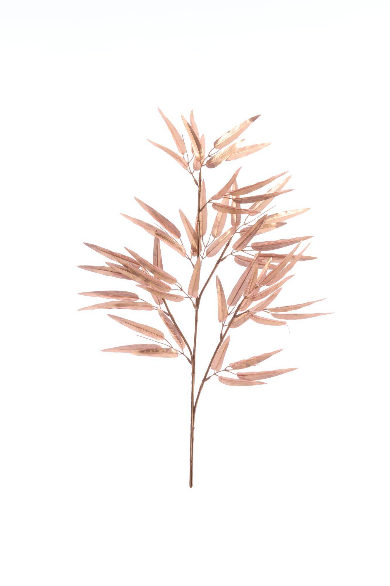 Bambo Ornament 40x74 cm metallic perzik