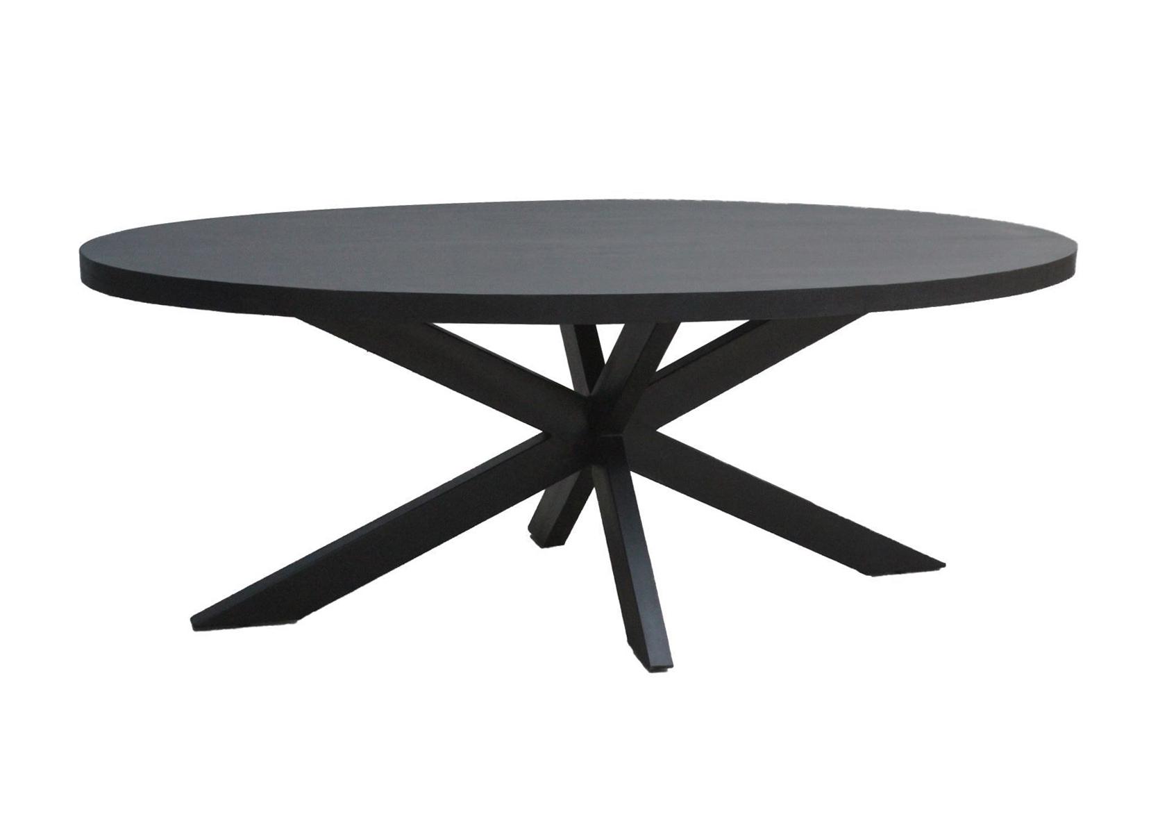 Krabbe eetkamertafel oval spider 210 cm
