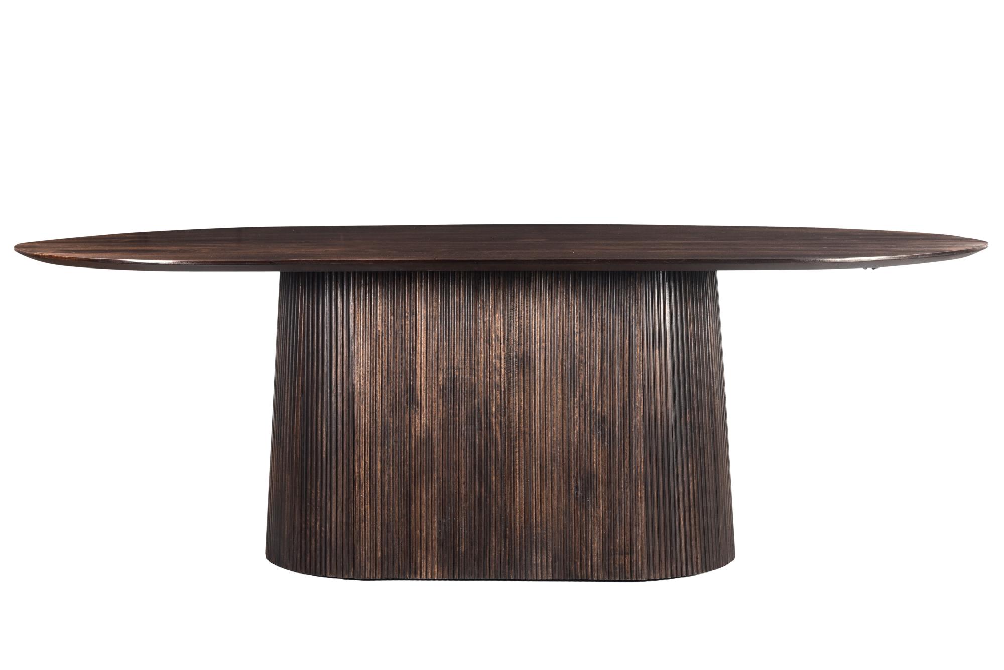 Silvain eetkamertafel walnut 200 cm