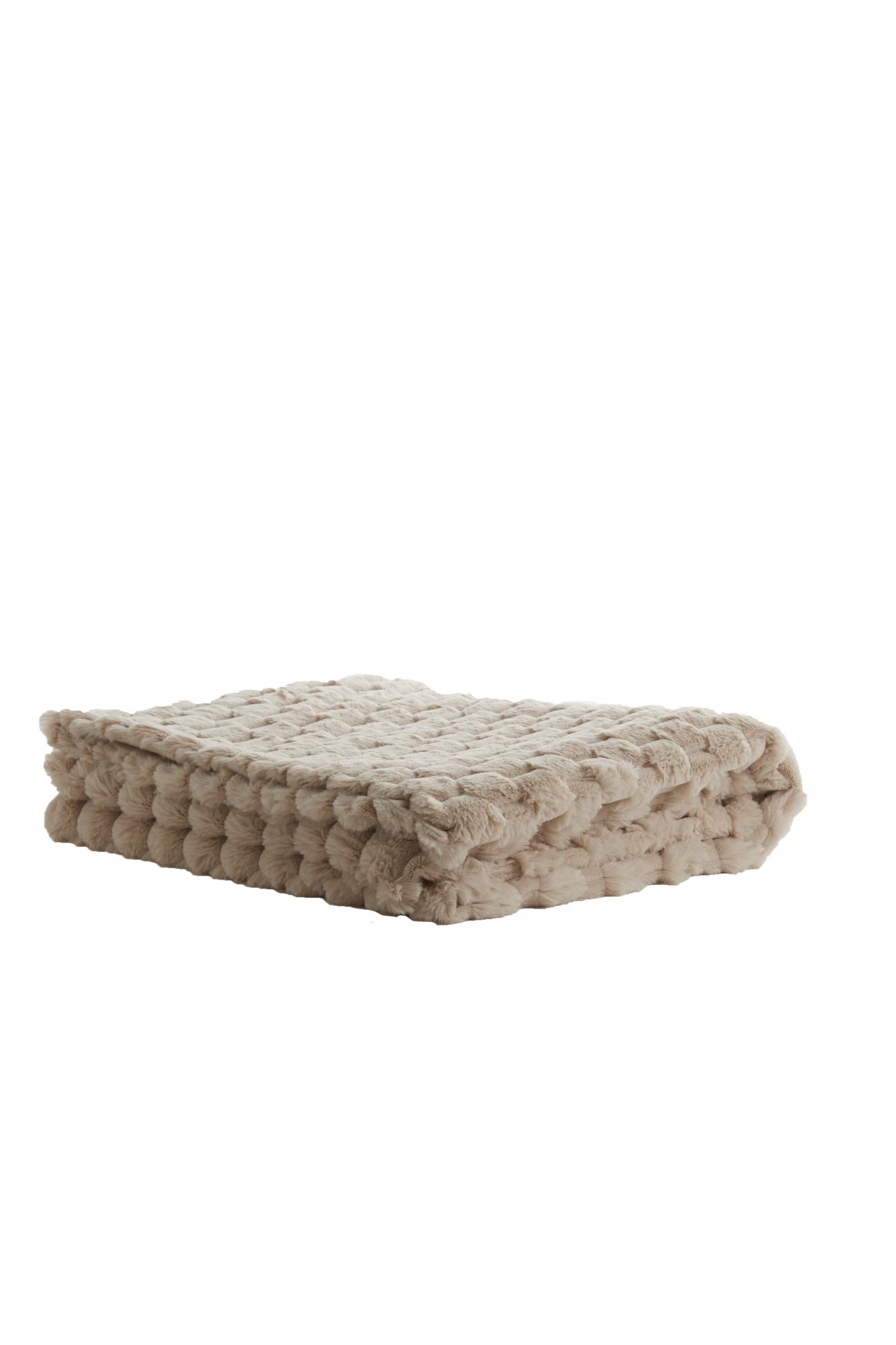 Vienne Plaid 170x130 cm beige