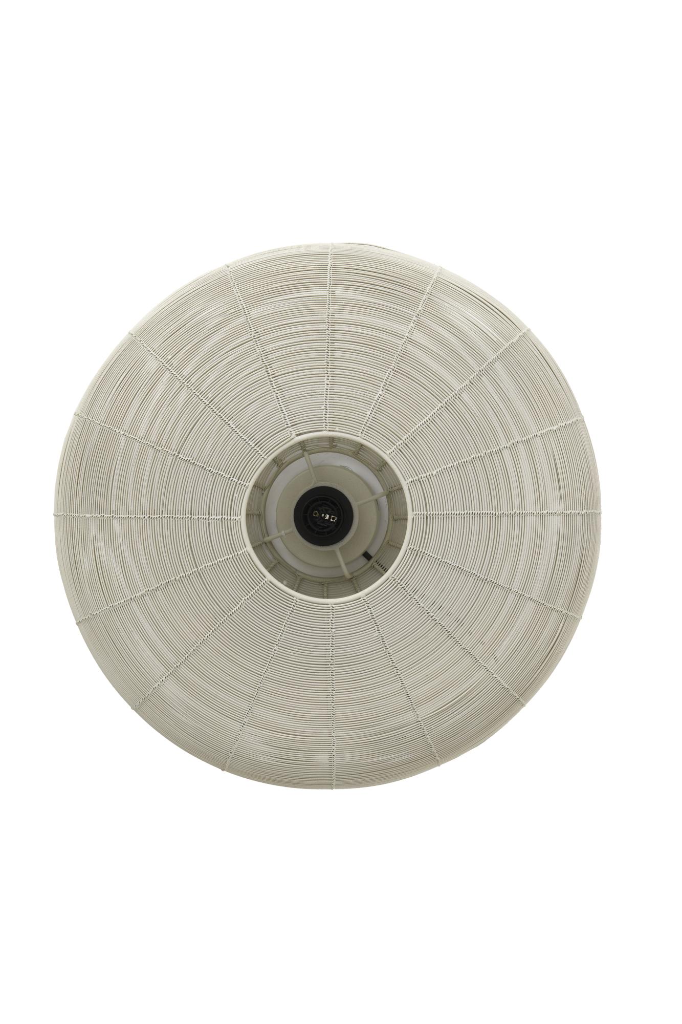 Bahori Plafonnière Ø51x18 cm mat crème