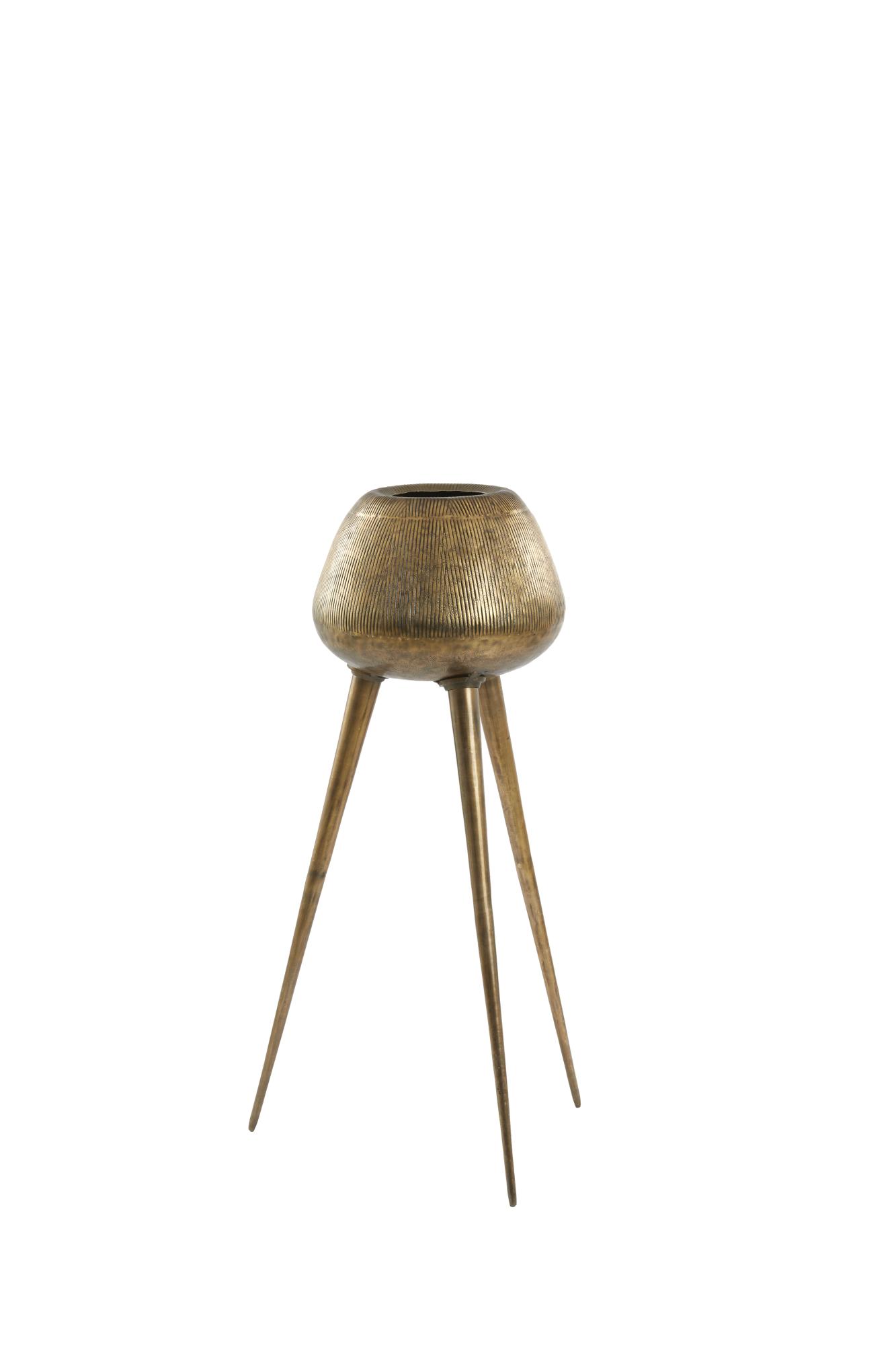 Marielle Pot op voet deco Ø44x149 cm goud