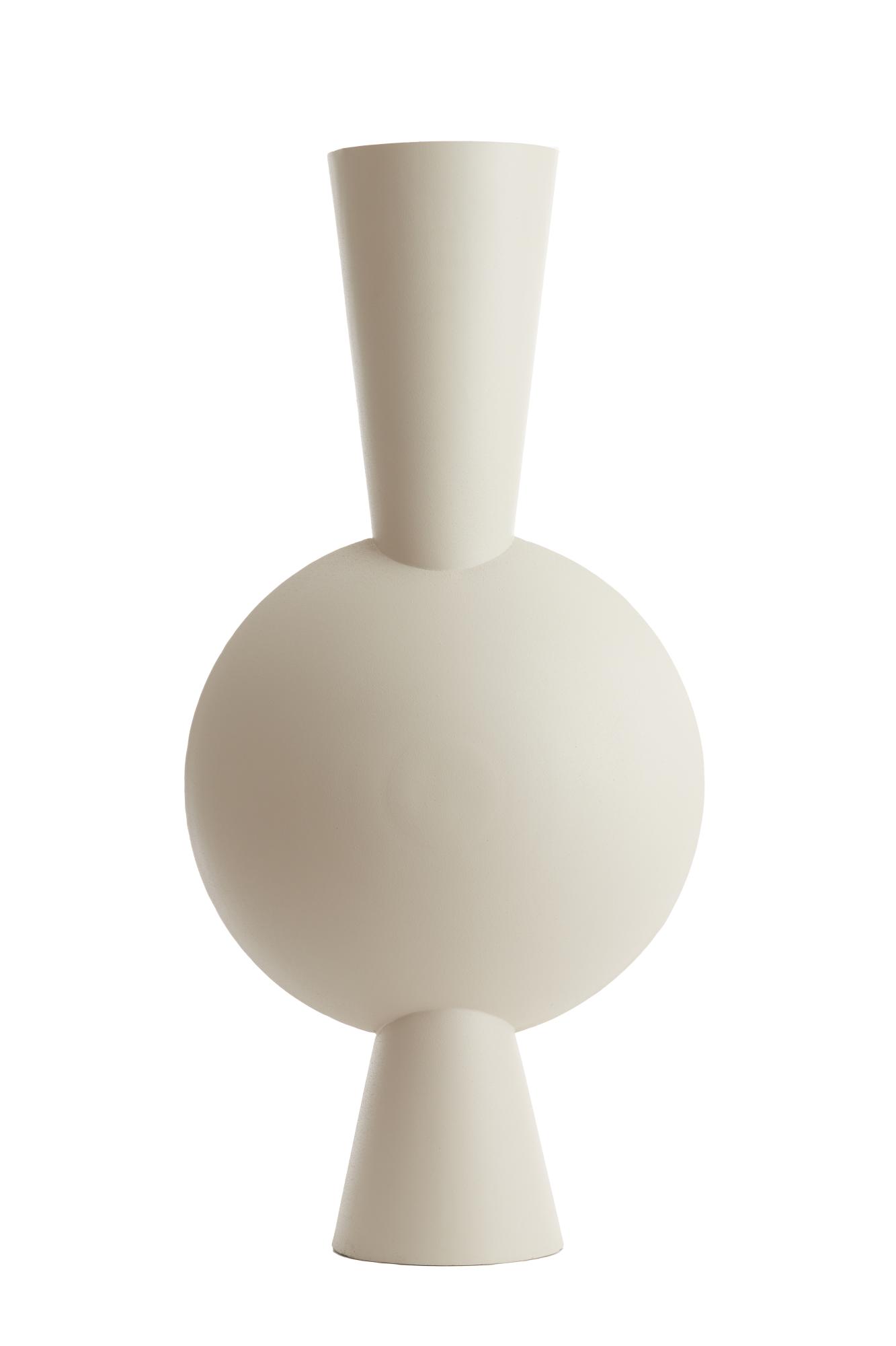 Kavandu Vaas deco 47x26x100 cm crème