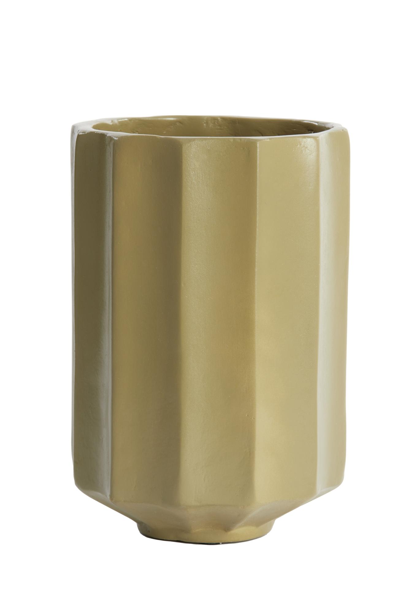 Salou Pot deco Ø22x32 cm groen