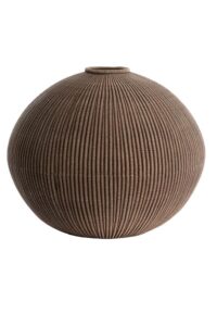 Vedollo Vaas deco Ø46x37 cm bruin