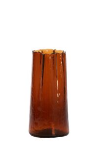 Murada Vaas Ø10x20 cm glas bruin