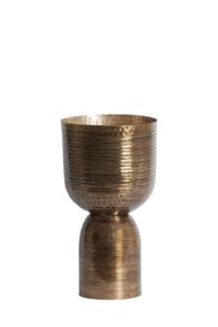Lisboa Pot deco Ø21x39 cm antiek goud