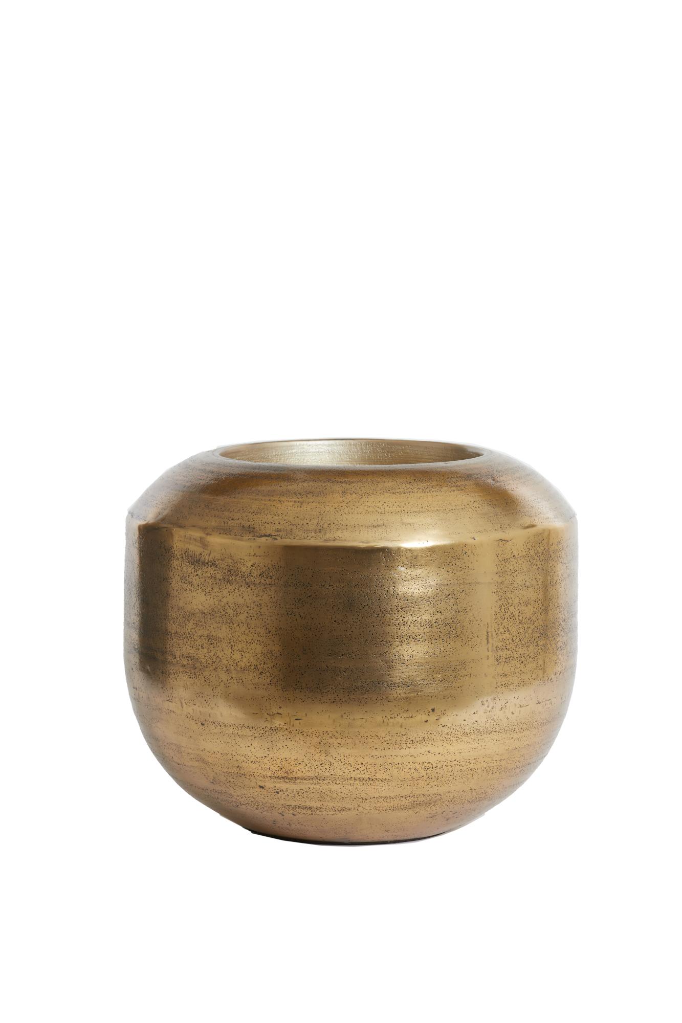 Louie Pot deco Ø53x41 cm antiek goud