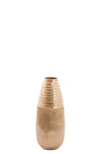 Mazan Vaas deco Ø20x51 cm goud