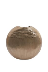 Mazan Vaas deco 46x13x44 cm goud