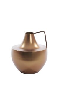 Meryl Vaas deco Ø24x26 cm bruin-brons
