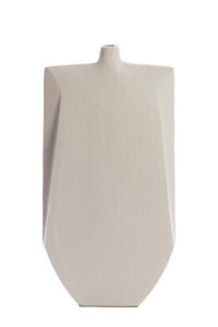Makaha Vaas deco 25x8x51 cm crème