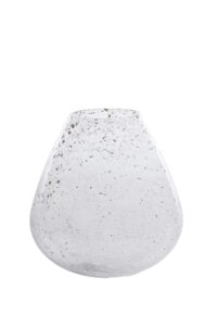 Laterza Vaas Ø31x35 cm glas steenslag helder