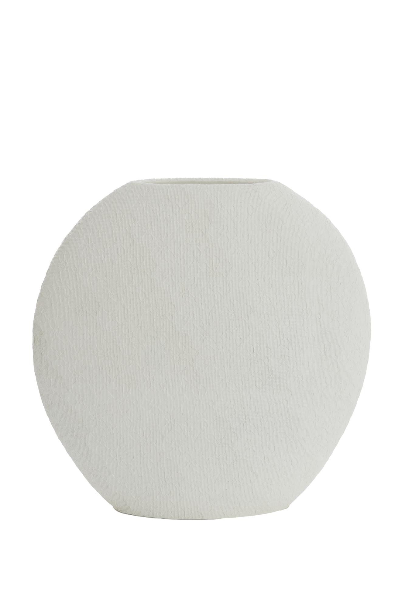 Renda Vaas deco 51x14x50 cm crème
