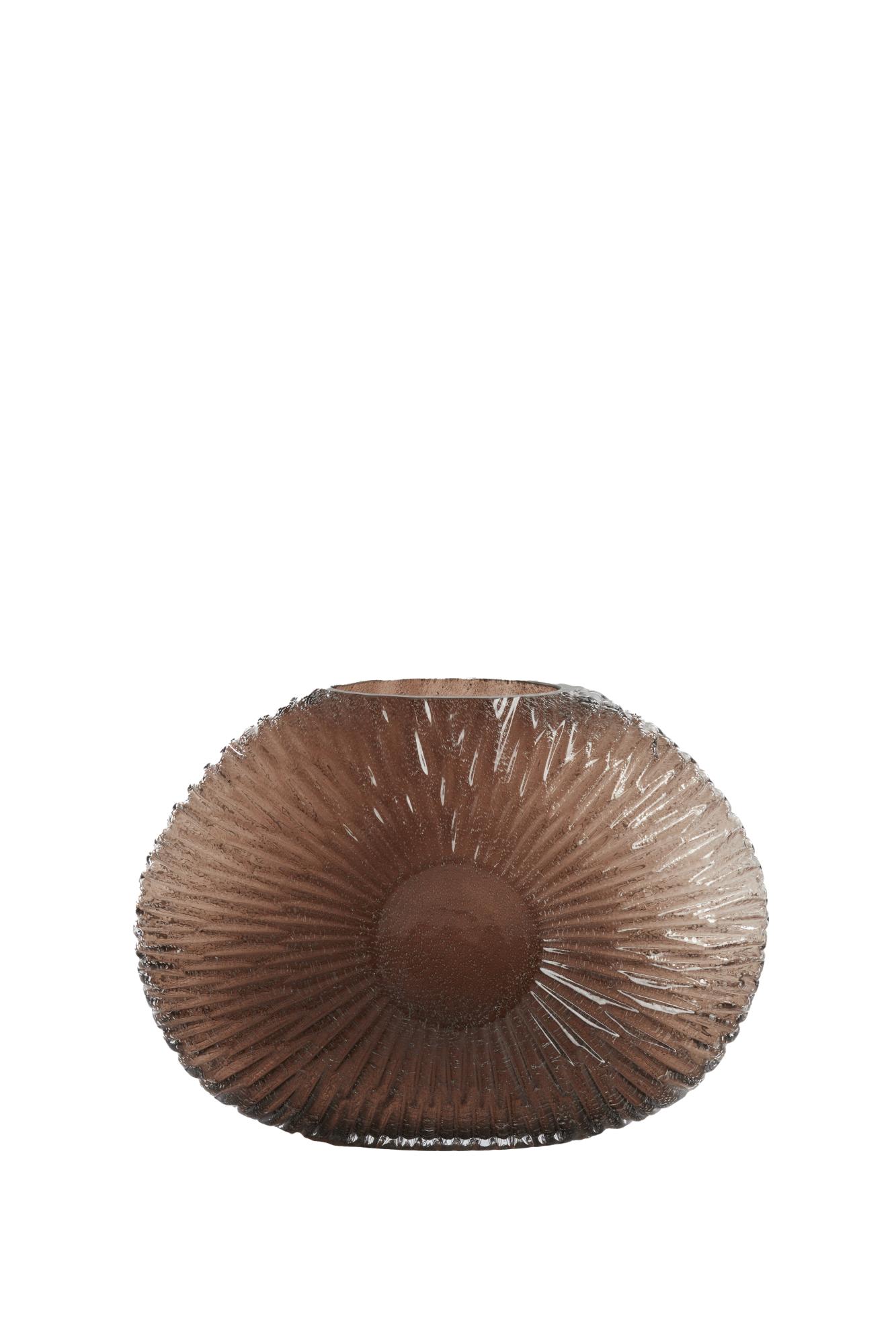 Concha Vaas 32.5x10x24 cm donker bruin