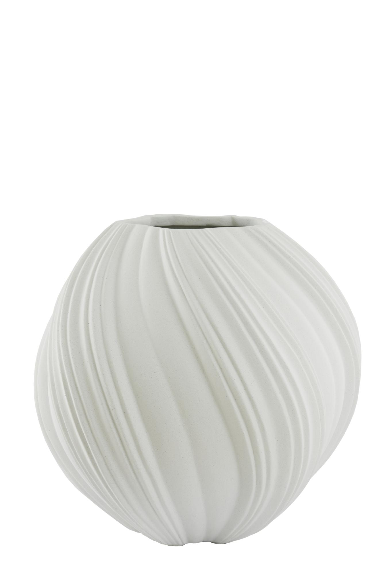 Yatung Vaas deco Ø65x60 cm crème