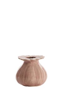 Rewa Vaas deco Ø14x13 cm keramiek roze