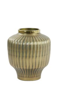 Wotan Vaas deco Ø23x26 cm antiek brons