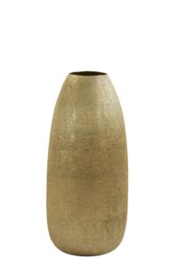 Givrin Vaas deco Ø20x42 cm goud