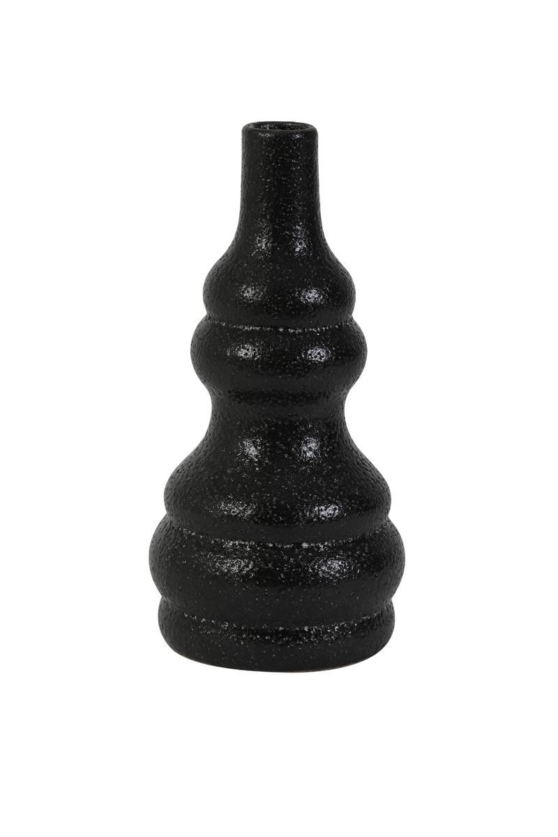 Neroli Vaas Ø14x29 cm keramiek zwart