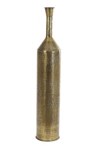 Diozy Vaas deco Ø20x107 cm antiek brons