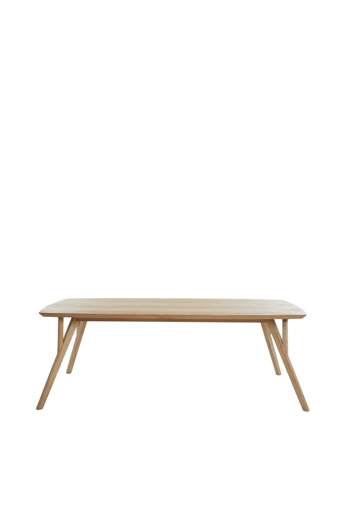Quenza Eettafel 200x100x76 cm mango hout naturel